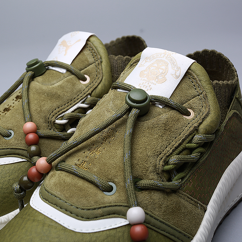 мужские зеленые кроссовки PUMA Tsugi Shinsei Footpatrol 36612501 - цена, описание, фото 3